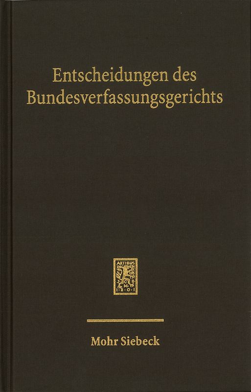 Entscheidungen des Bundesverfassungsgerichts (BVerfGE)