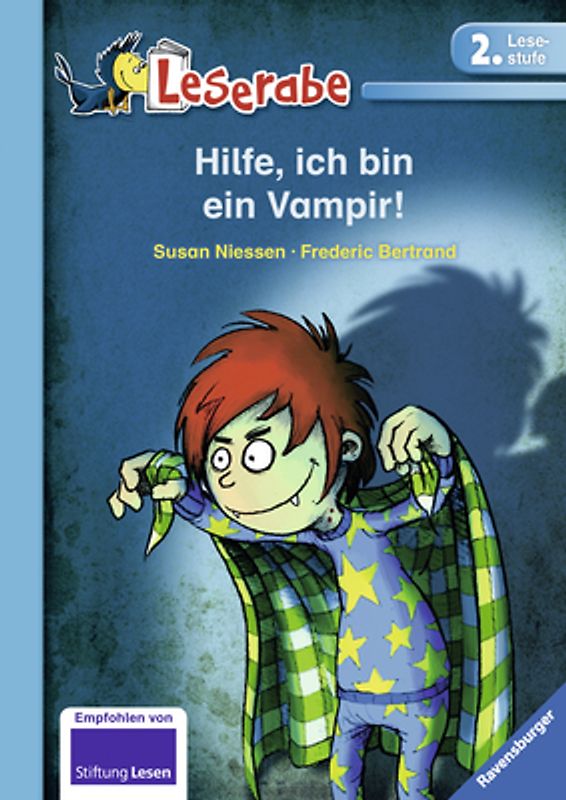 Hilfe, ich bin ein Vampir! - Leserabe 2. Klasse - Erstlesebuch für Kinder ab 7 Jahren
