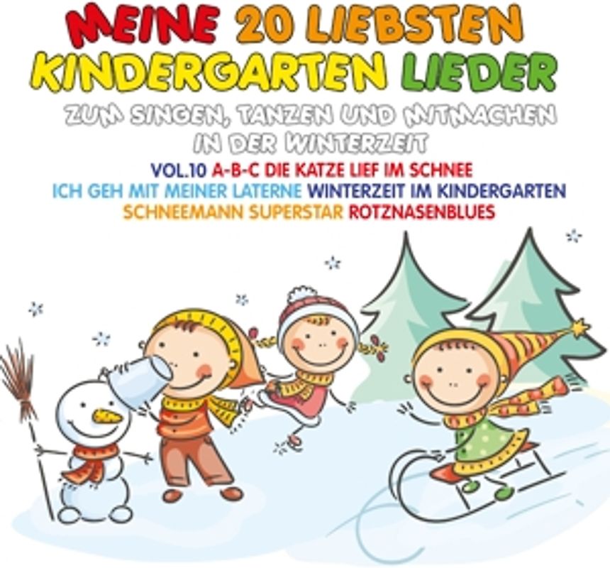 Meine 20 Liebsten Kindergarten Lieder Vol.10