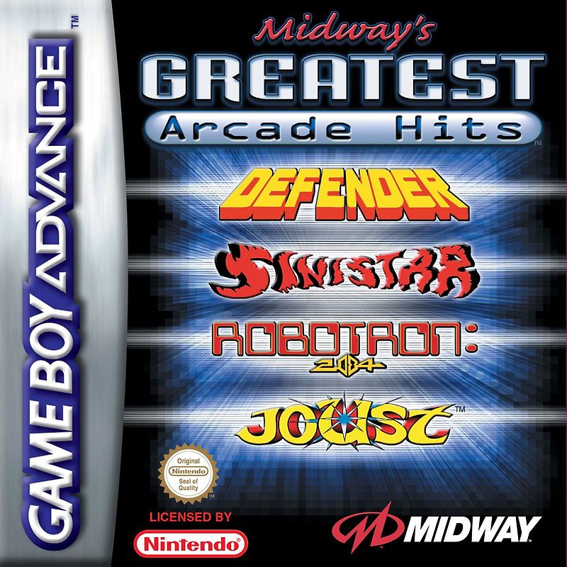 Greatest Arcade Hits Nintendo Game Boy Advance