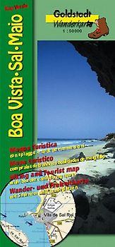 Wanderkarte Boavista, Sal, Maio