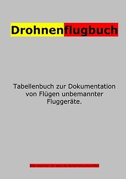 Drohnenflugbuch