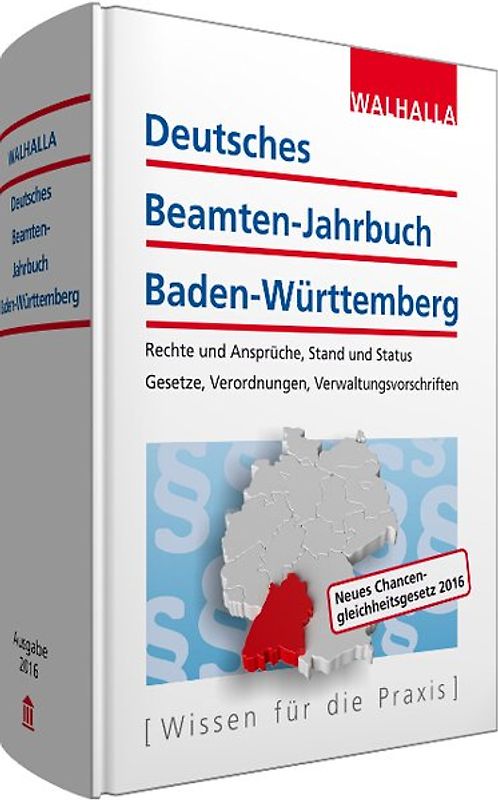 Deutsches Beamten-Jahrbuch Baden-Württemberg Jahresband 2016