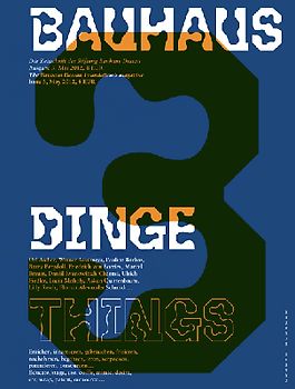 Bauhaus N° 3. Dinge / Things