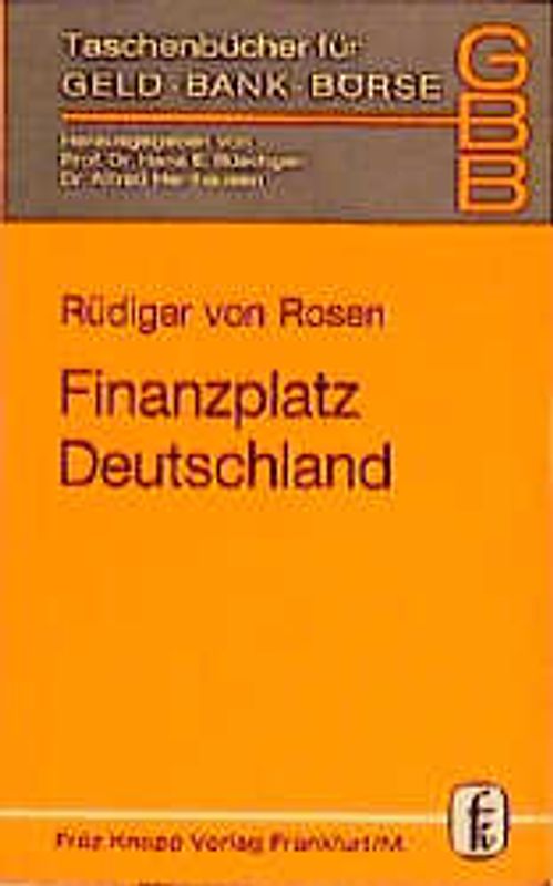 Finanzplatz Deutschland