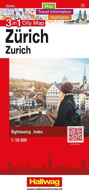 Hallwag Stadtplan Zürich