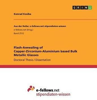 Flash-Annealing of Copper-Zirconium-Aluminium based Bulk Metallic Glasses