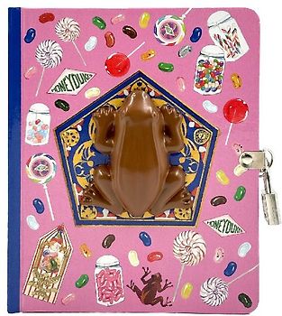 Harry Potter: Chocolate Frog Squishy Lock & Key Diary