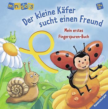 Mein erstes Fingerspuren-Buch: Der kleine Käfer sucht einen Freund