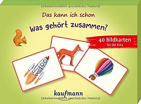 Das kann ich schon - Was gehört zusammen?: 40 Bildkarten für die Kita (PraxisIdeen für Kindergarten und Kita)