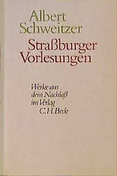 Straßburger Vorlesungen