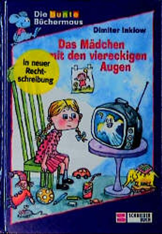 Das Mädchen mit den viereckigen Augen. Grossdruck