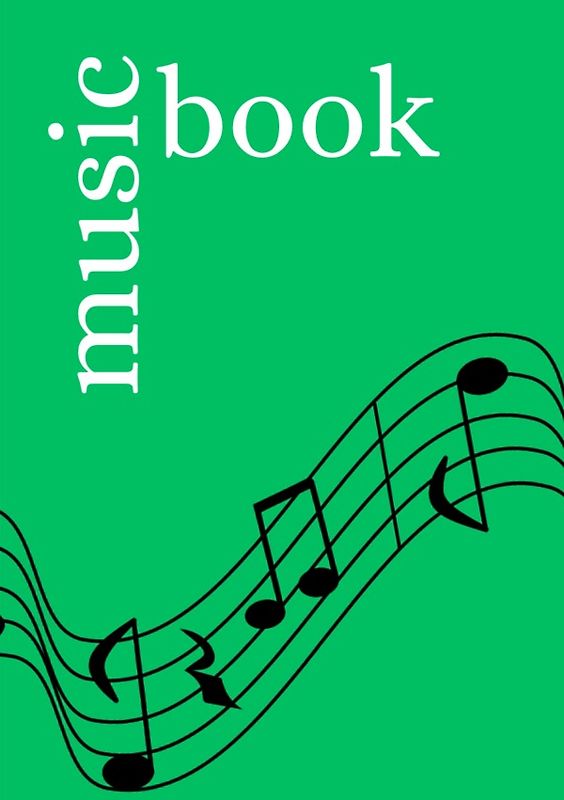 Music Book: DIN A5 Staff Book | 100 Pages with 12 Staves / Systems per Sheet | Paper 90g/m²