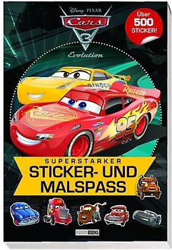 Disney Cars 3: Superstarker Sticker- und Malspaß