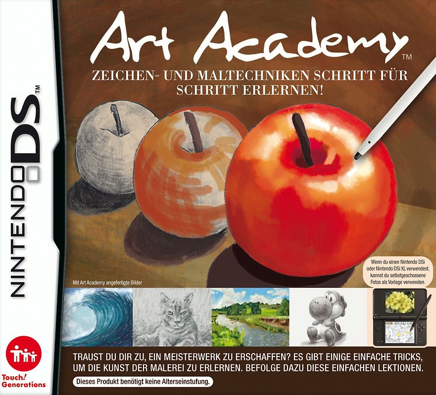 Art Academy: Zeichen und Maltechniken Nintendo DS