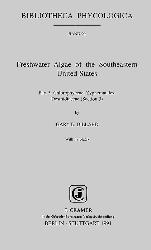 Freshwater Algae of the Southeastern United States
