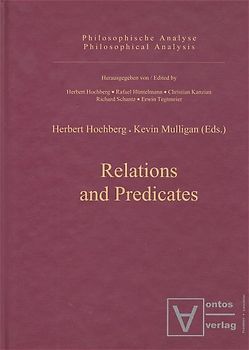 Relations and Predicates