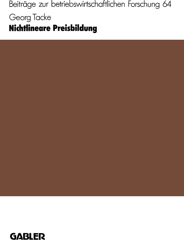 Nichtlineare Preisbildung