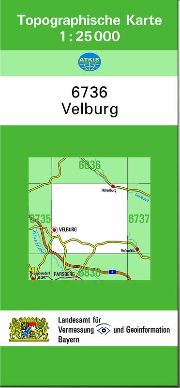 TK25 6736 Velburg