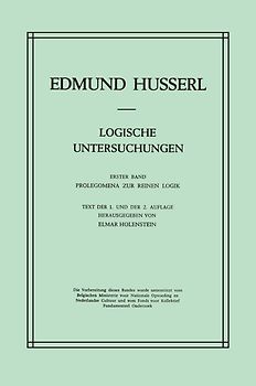 Logische Untersuchungen