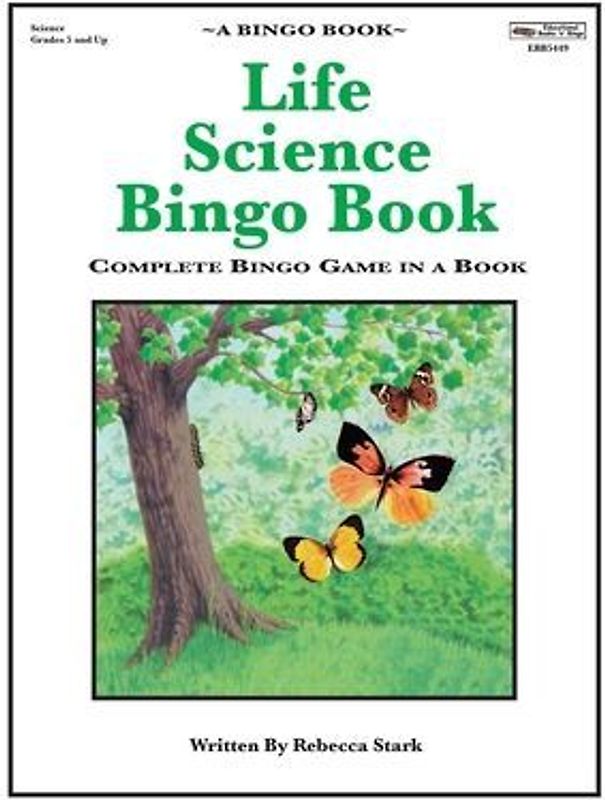 Life Science Bingo Book: Complete Bingo Game In A Book