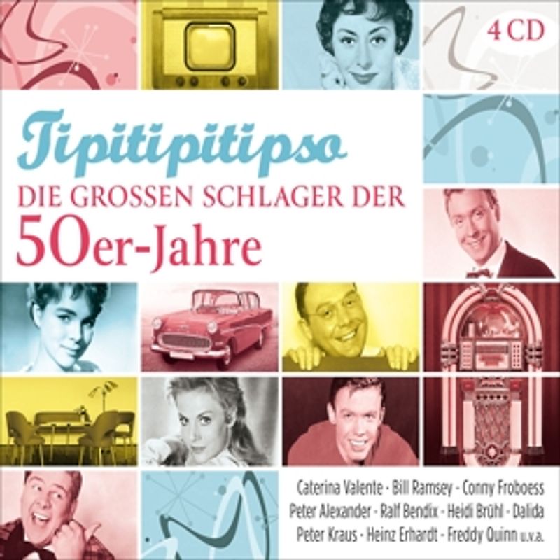Various - Tipitipitipso-Die Großen Schlager Der 50er-Jahre [4 CDs]