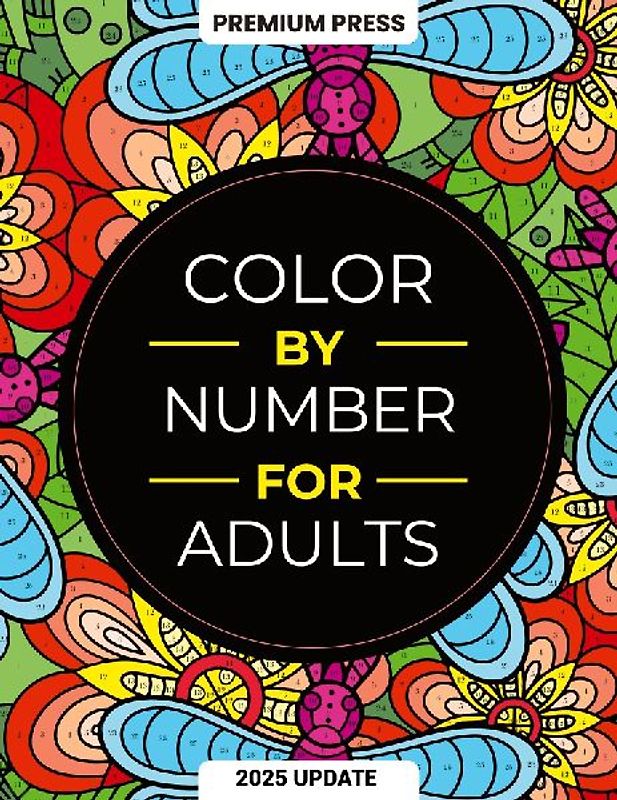 Color By Number For Adults