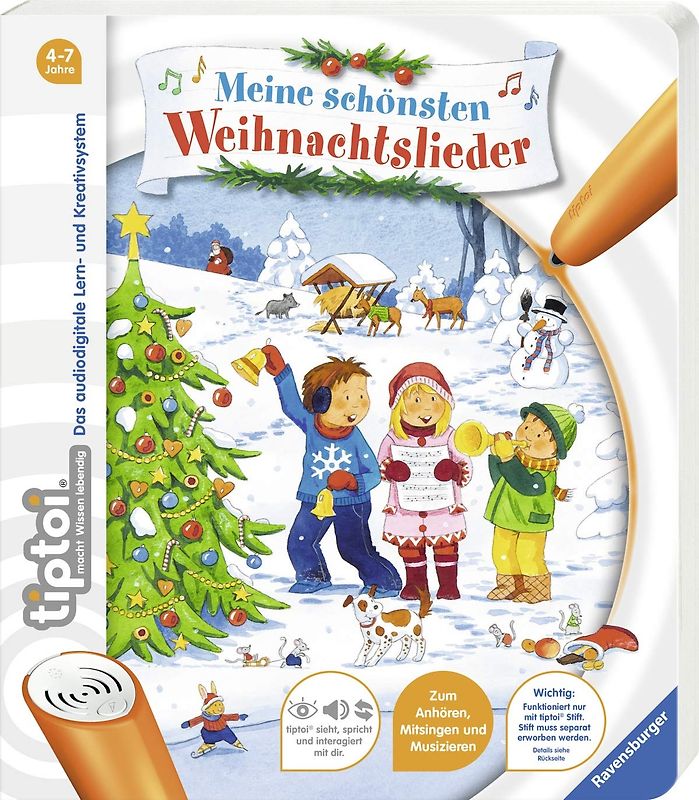 tiptoi® Meine schönsten Weihnachtslieder