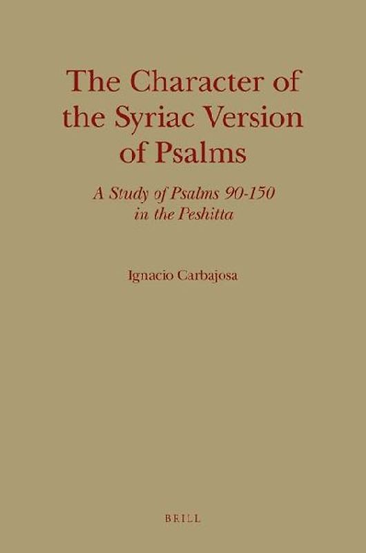 The Character of the Syriac Version of Psalms