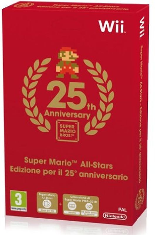 Super Mario All-Stars [25 Jahre Jubiläumsedition, inkl. Begleitheft und CD, Internationale Version] Nintendo Wii