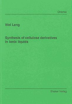 Synthesis of cellulose derivatives in ionic liquids