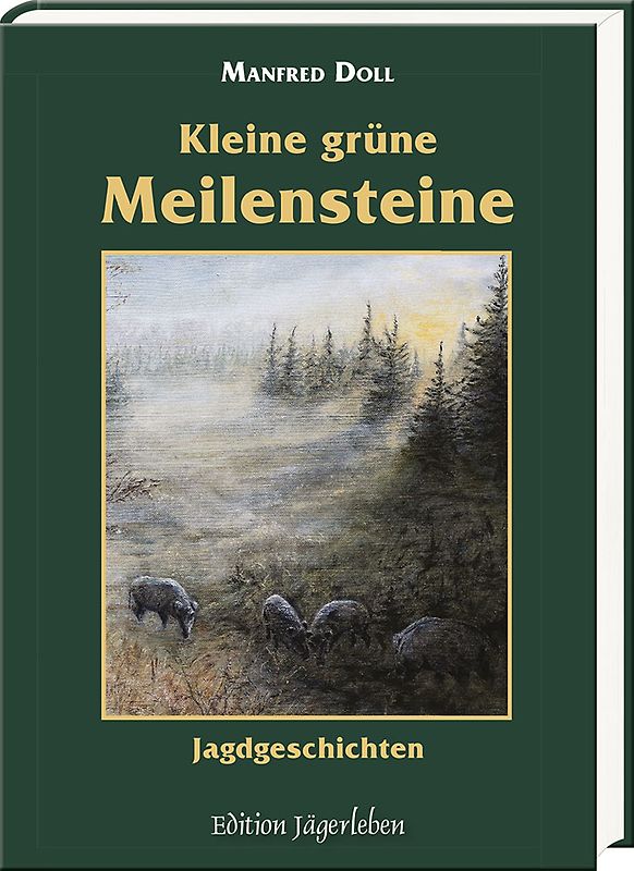 Kleine grüne Meilensteine