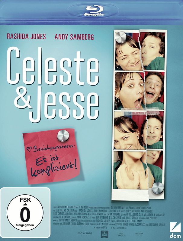 Celeste & Jesse Blu-ray Disc