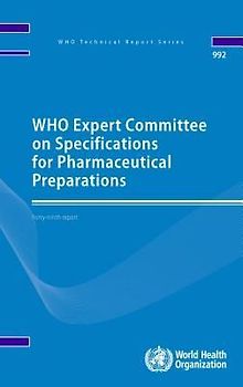 Who Expert Committee on Specifications for Pharmaceutical Preparations