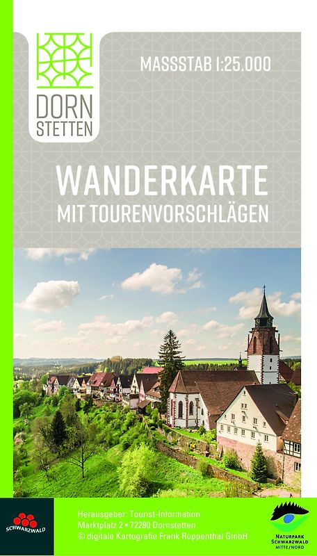 Wanderkarte Dornstetten