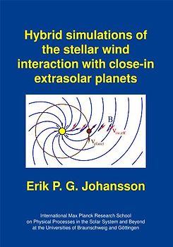 Hybrid simulations of the stellar wind interaction with close-in extrasolar planets