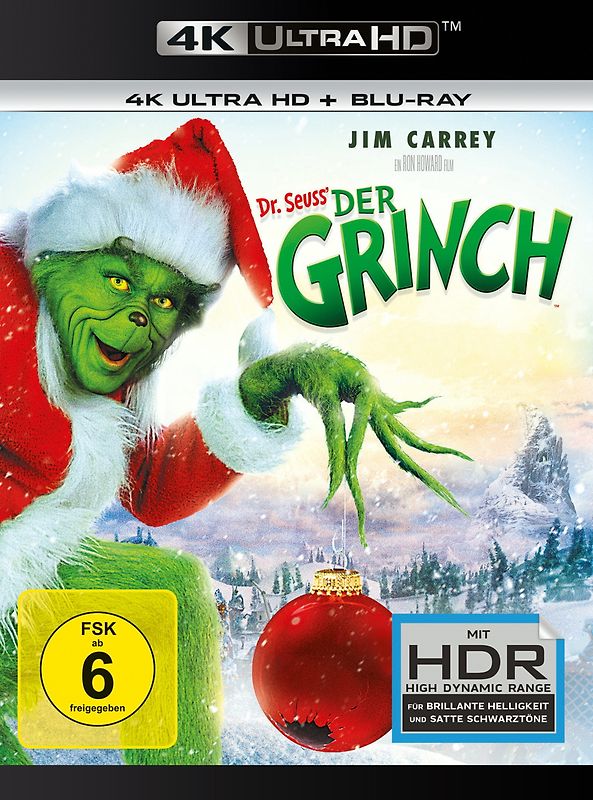 Der Grinch [inkl. Blu-ray] 4K Ultra HD Blu-ray