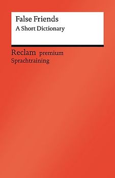 False Friends. A Short Dictionary