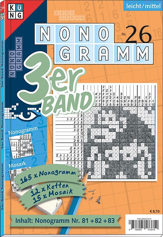 Nonogramm 3er-Band Nr. 26