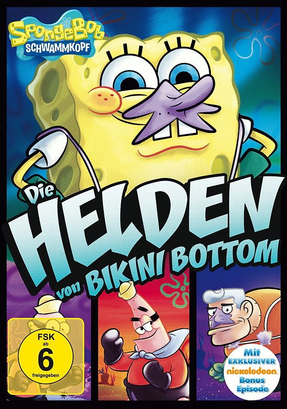 SpongeBob Schwammkopf: Die Helden aus Bikini Bottom DVD