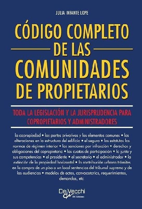 Código completo de las comunidades de propietarios