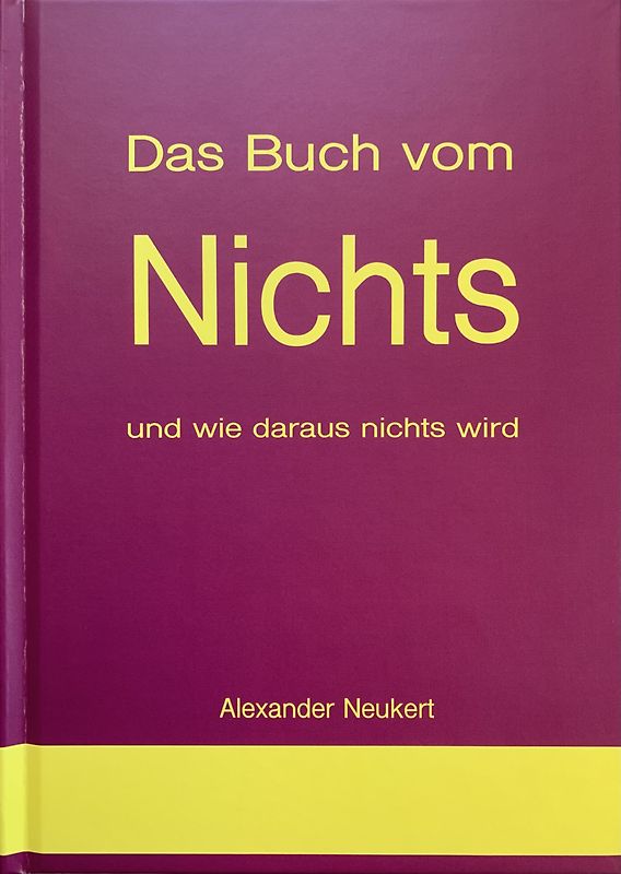 Das Buch vom Nichts