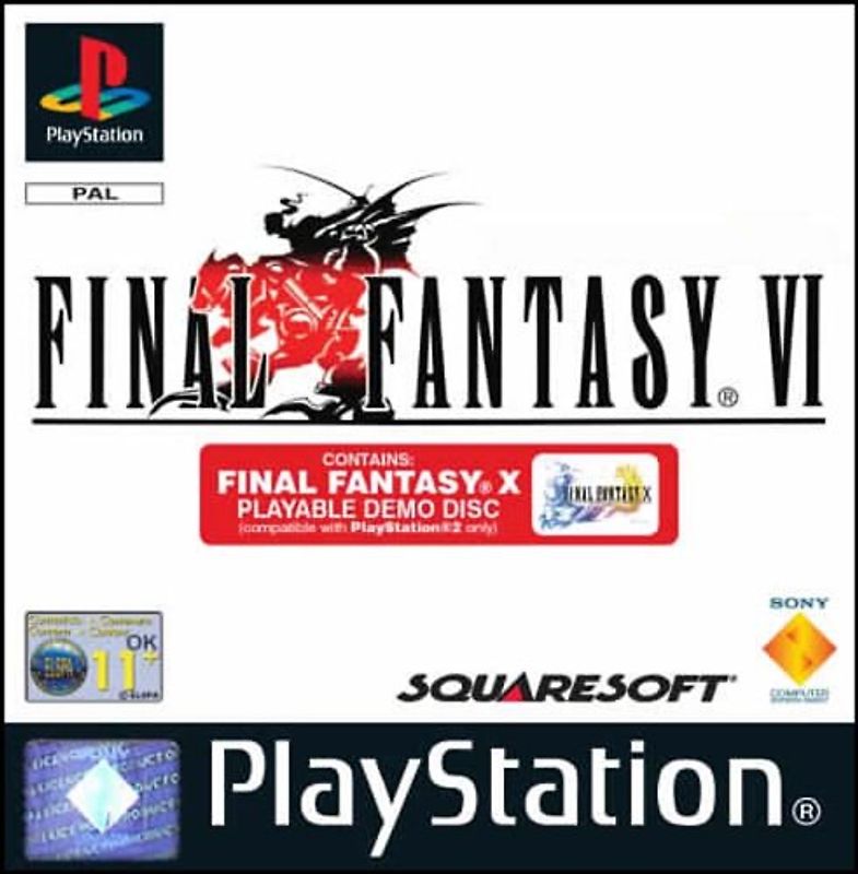 Final Fantasy VI PAL PlayStation 1