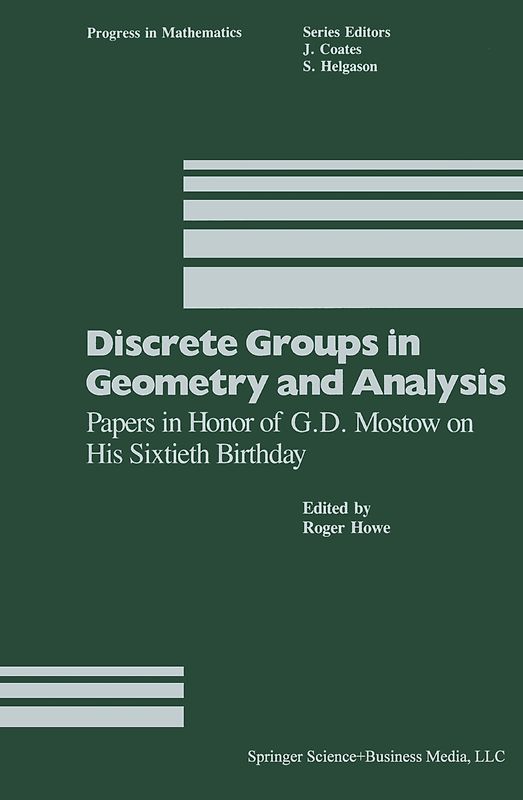 Discrete Groups in Geometry and Analysis