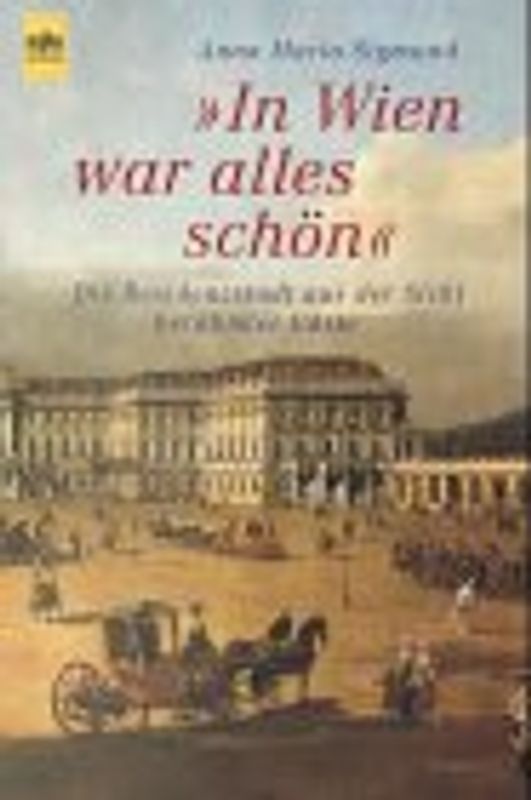 In Wien war alles schön