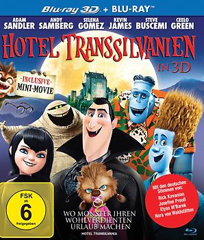 Hotel Transsilvanien 3D [inkl. 2D Blu-ray] 3D Blu-ray Disc