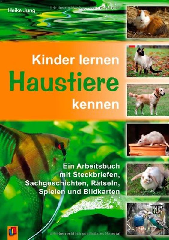 Kinder lernen Haustiere kennen