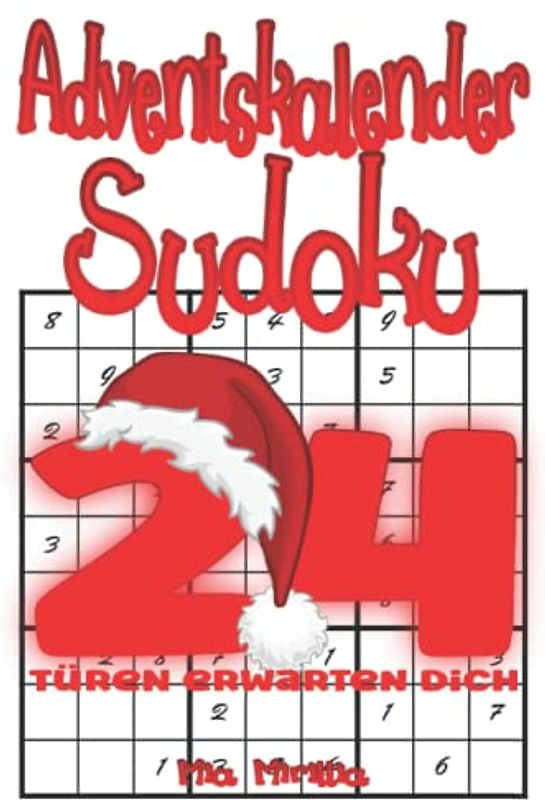Adventskalender Sudoku: 200 Sudoku für die Grauen Zellen an den Weihnachtstagen | Gedächtnistraining für Erwachsene und Senioren