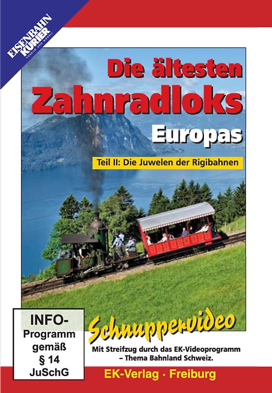 Die ältesten Zahnradloks Europas - Teil 2: Die Juwelen der Rigibahnen DVD