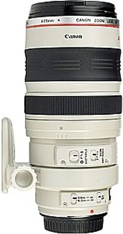 Canon EF 100-400 mm F4.5-5.6 IS L USM 77 mm Objectif (adapté à Canon EF) blanc